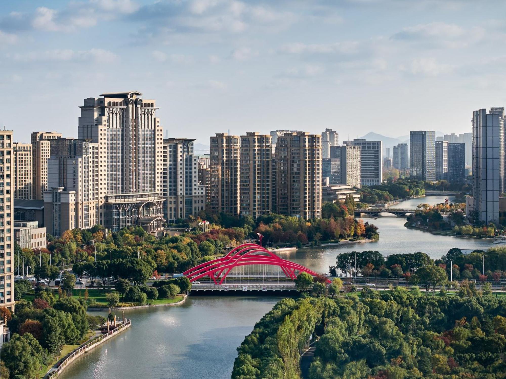 Hotel Intercontinental Ningbo By Ihg Exterior foto